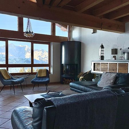 Vila Arc 1800, Le Chalet Manaro Avec Sa Vue Panoramique Bourg-Saint-Maurice Exteriér fotografie