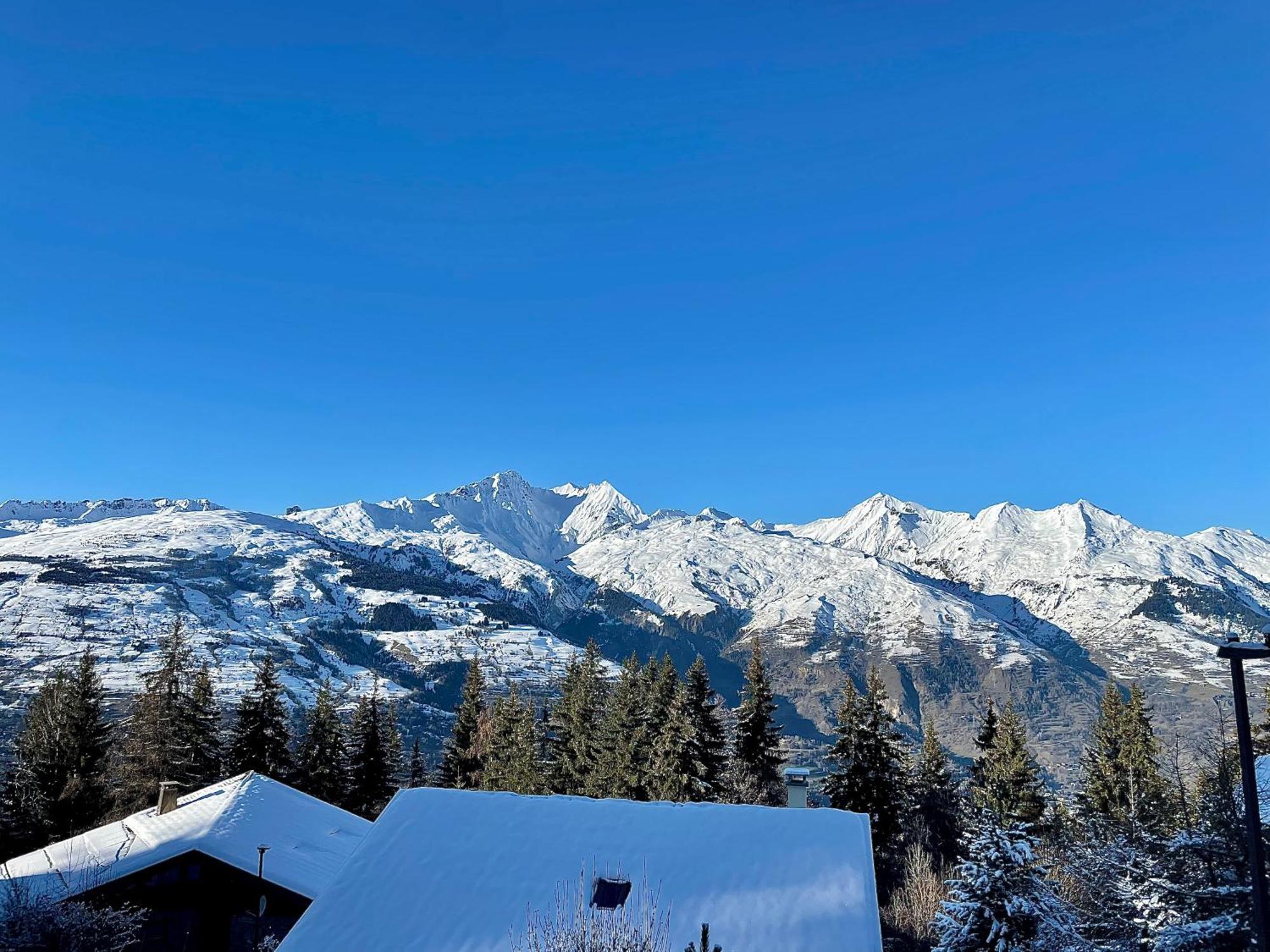 Vila Arc 1800, Le Chalet Manaro Avec Sa Vue Panoramique Bourg-Saint-Maurice Exteriér fotografie