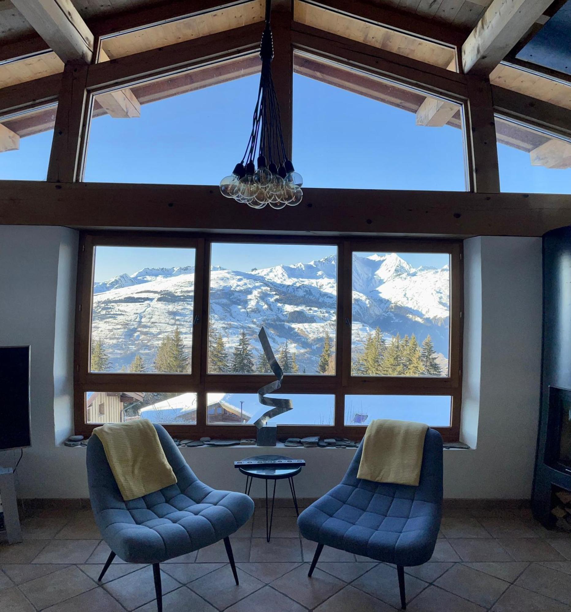 Vila Arc 1800, Le Chalet Manaro Avec Sa Vue Panoramique Bourg-Saint-Maurice Exteriér fotografie