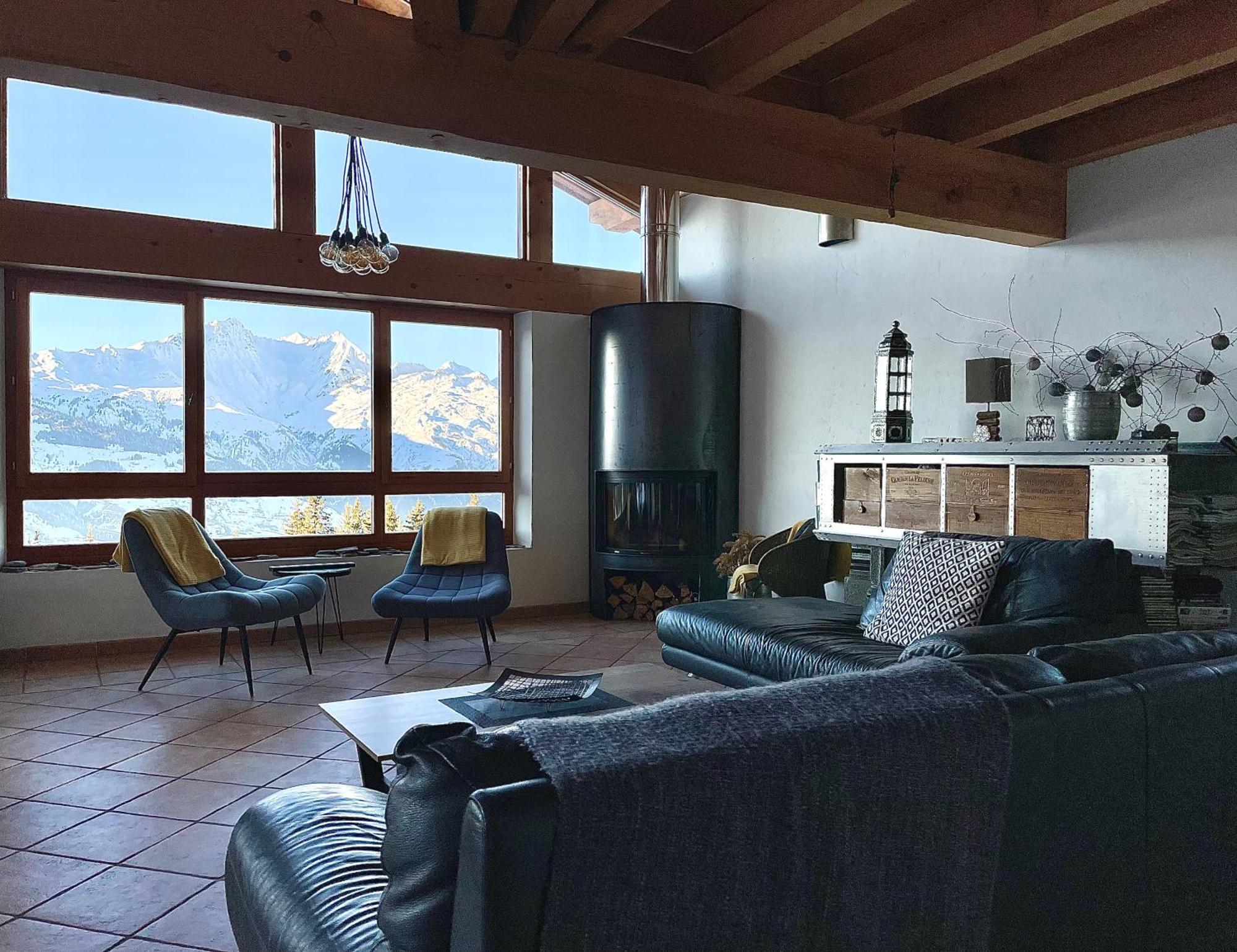 Vila Arc 1800, Le Chalet Manaro Avec Sa Vue Panoramique Bourg-Saint-Maurice Exteriér fotografie